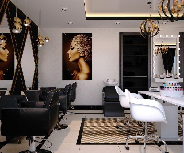 Interior of my salon